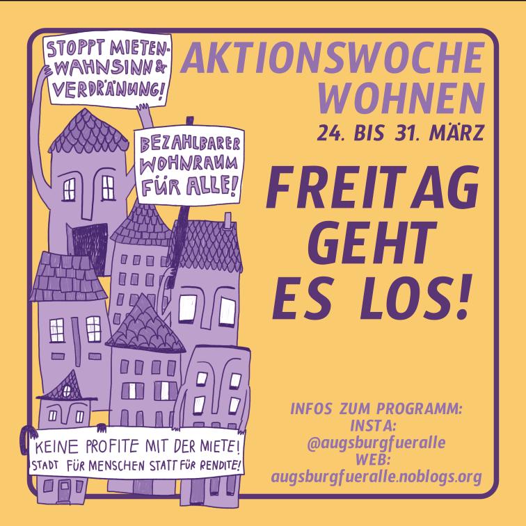 Sharepic mit Haus in Menschengestalt